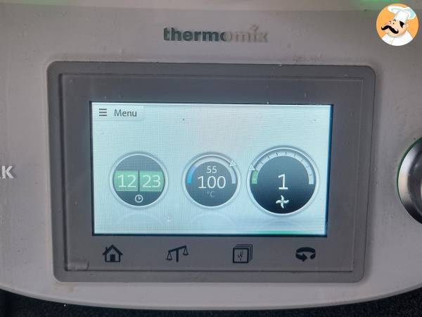 Svamprisotto med Thermomix - Beredning steg 3