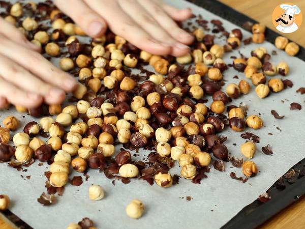 Äntligen en pålägg för kaffeälskare! Med choklad och hasselnötter - Beredning steg 2