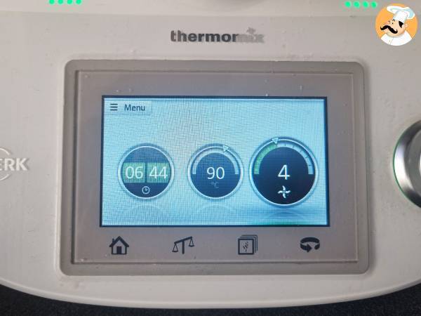 Béchamelsås med Thermomix - Beredning steg 2