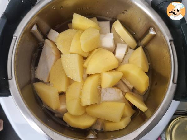 Grönsakssoppa med Thermomix - Beredning steg 3