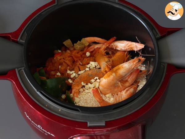 Supersnabb paella med Cookeo - Beredning steg 5