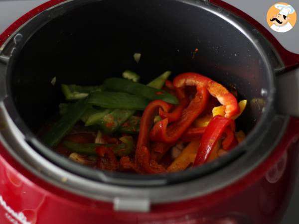 Express baskisk kyckling i Cookeo - Beredning steg 3