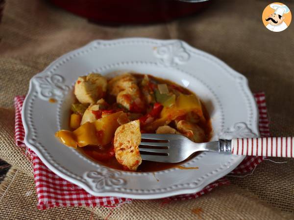 Express baskisk kyckling i Cookeo - Beredning steg 5