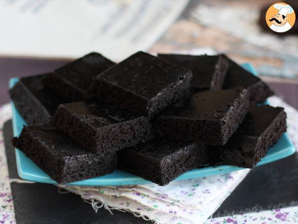 Oreo-kaka med bara 3 ingredienser, klar på 6 minuter i mikrovågsugnen! - Beredning steg 5
