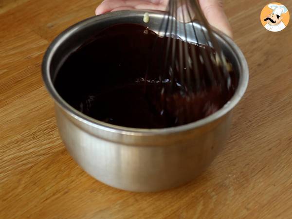 Verriner med påskbrownie och vispgrädde - Beredning steg 1
