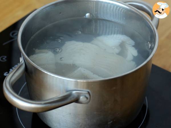 Bacalhau à Brás från Petitchef - Beredning steg 1
