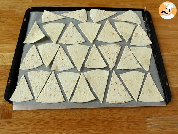 Hur man gör hemlagade Doritos? - Beredning steg 1