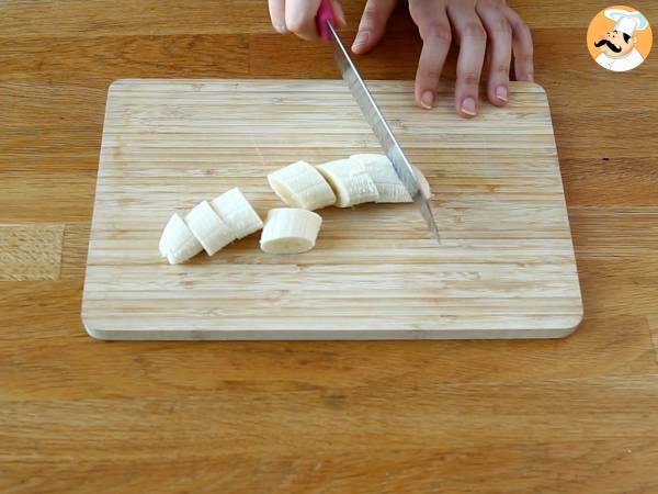Nice cream banana, vegansk glass med bananer! Ingen glassmaskin - Beredning steg 1