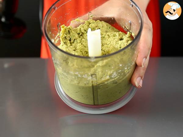 Ärtspasta: perfekt med krämig burrataost - Beredning steg 2