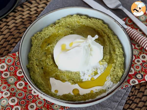 Ärtspasta: perfekt med krämig burrataost - Beredning steg 4