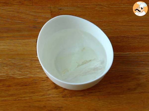 Panna cotta med bärcoulis - Beredning steg 1