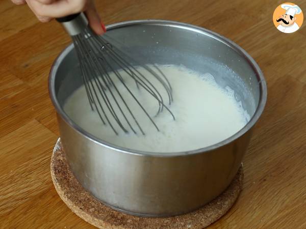 Vaniljpannacotta med fikonsås - Beredning steg 3