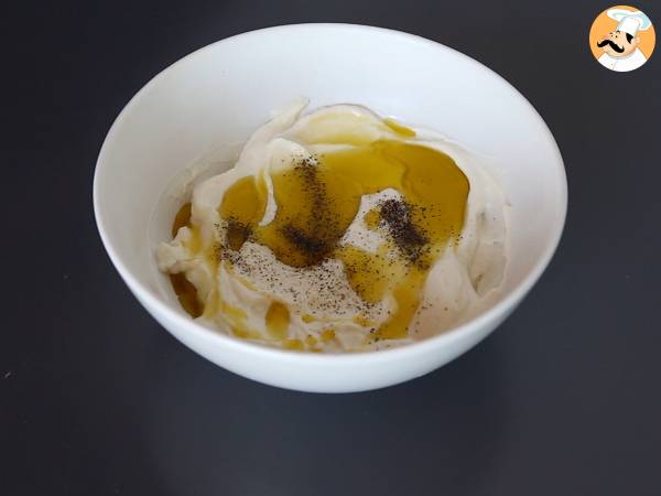 Ricotta köttbullar för aperitif! - Beredning steg 1