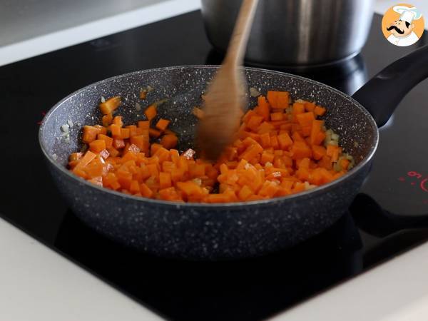 Risotto med pumpa, en delikat och perfekt rätt för hösten - Beredning steg 2