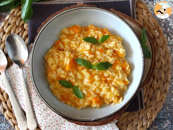Risotto med pumpa, en delikat och perfekt rätt för hösten - Beredning steg 7
