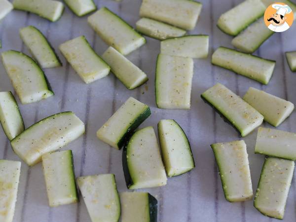 Hur tillagar jag zucchini i ugnen? - Beredning steg 2