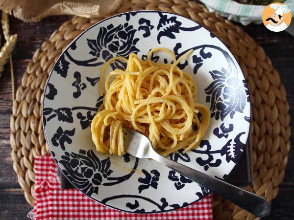 Pumpasås med ricotta, perfekt för att komplettera pasta eller fylla ravioli! - Beredning steg 5