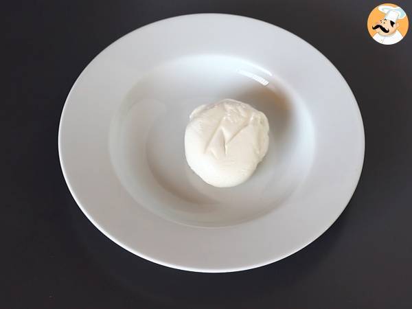 Gör din egen burrata! Det är enkelt och ekonomiskt! - Beredning steg 1