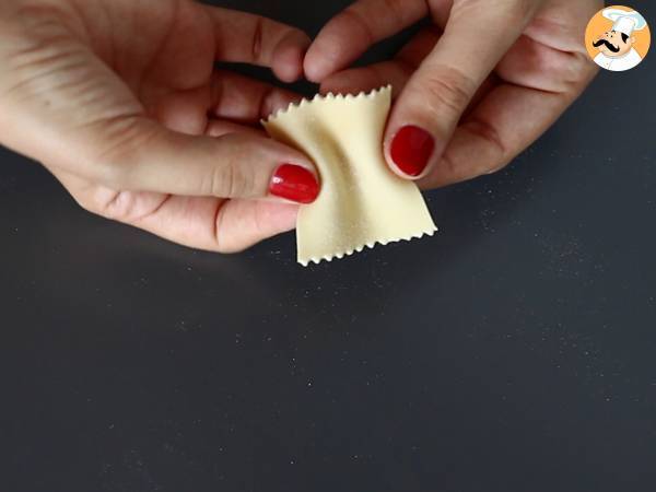 Hemmagjorda farfalle - Beredning steg 8