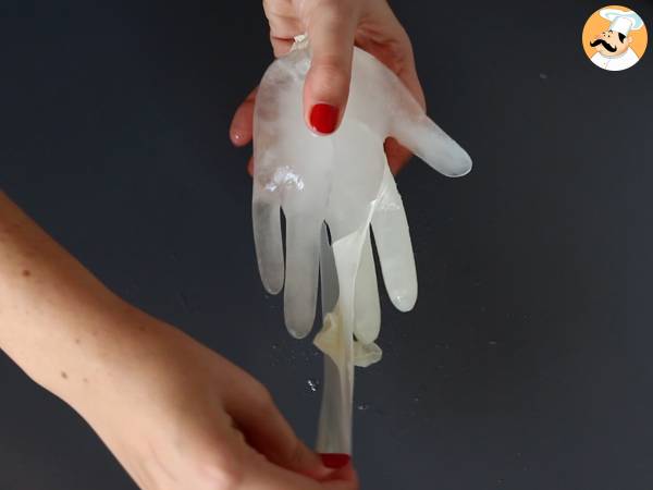 Halloween-cocktail med handformad isbit - enkel tutorial! - Beredning steg 3