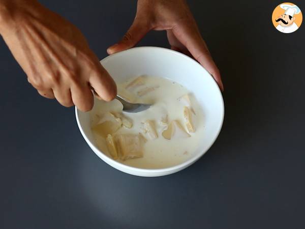 Hemlagad Raffaello choklad - Beredning steg 2