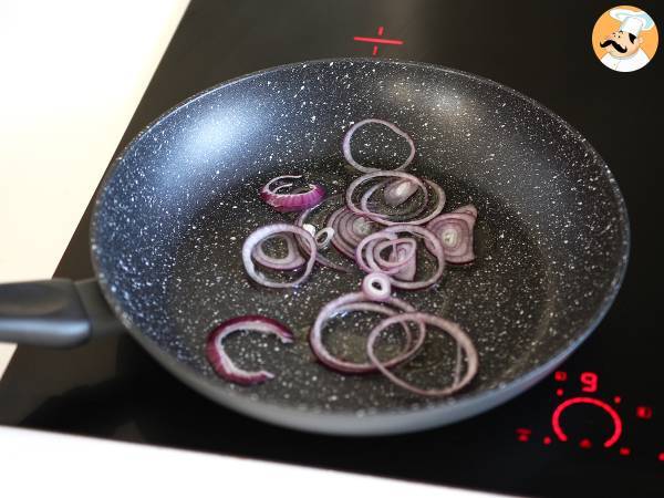 Pasta med 'Nduja, en lättlagad pastarätt från Kalabrien - Beredning steg 1