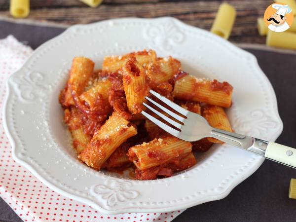 Pasta med 'Nduja, en lättlagad pastarätt från Kalabrien - Beredning steg 7