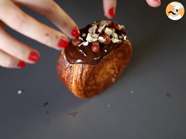 New York-roll hemma, den ekonomiska versionen av den trendiga wienerbröden i Frankrike - Beredning steg 11