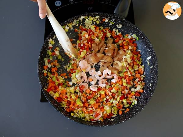 Nasi goreng, den indonesiska risrätten - Beredning steg 5