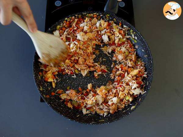 Nasi goreng, den indonesiska risrätten - Beredning steg 7
