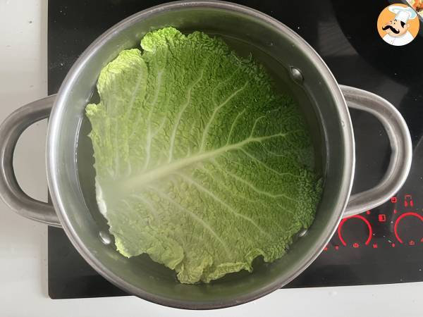 Fylld kål i ugnen (För att få alla att älska denna grönsak!) - Beredning steg 1