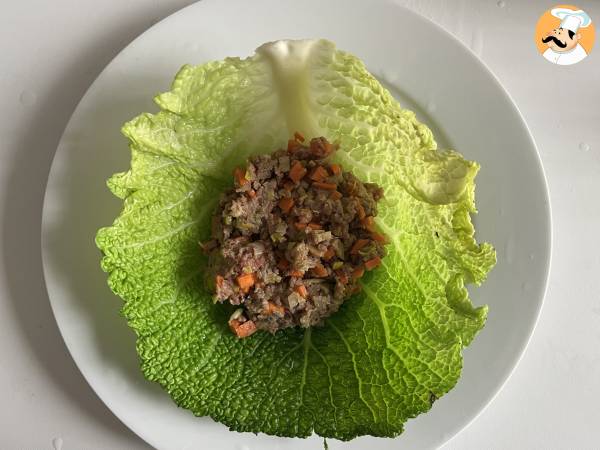 Fylld kål i ugnen (För att få alla att älska denna grönsak!) - Beredning steg 5