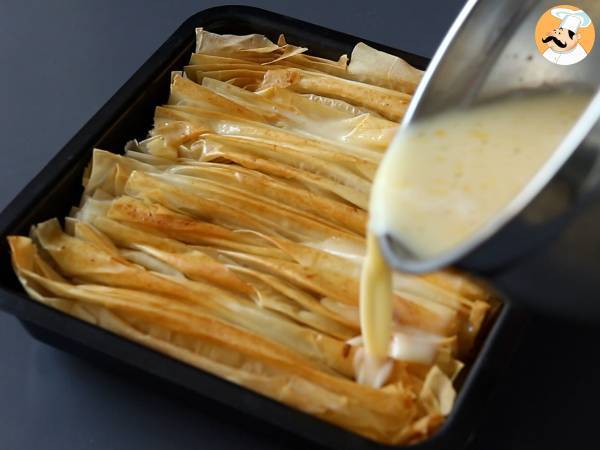 Crinkle cake, den superkrispiga kakan som är lätt att göra - Laz Borek turc lätt - Beredning steg 5
