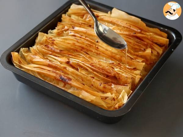 Crinkle cake, den superkrispiga kakan som är lätt att göra - Laz Borek turc lätt - Beredning steg 7