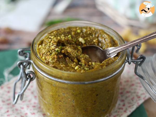 Pasta med pistagepesto, en läcker och enkel recept att förbereda - Beredning steg 2