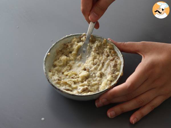 Baba ganoush, den läckra libanesiska aubergineröran - Beredning steg 6