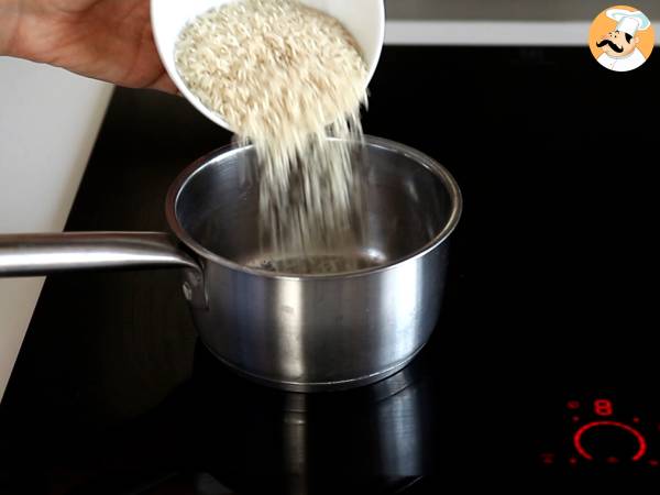 Bibimbap, den traditionella koreanska maträtten - Beredning steg 6