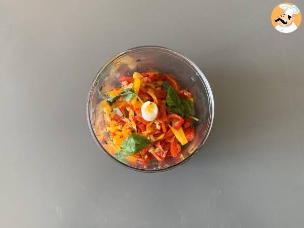 Pasta med paprika och philadelphia - Beredning steg 4