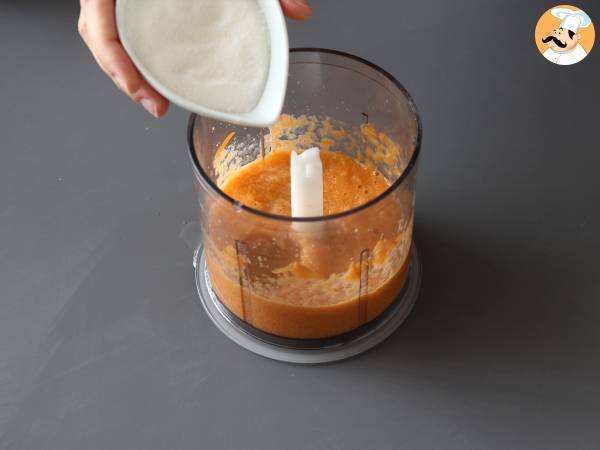Superenkel aprikosmousse att göra, utan tillagning och med få ingredienser! - Beredning steg 3