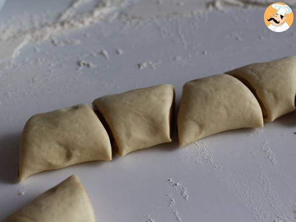 Franzbrötchen enkelt hemlagat. - Beredning steg 6