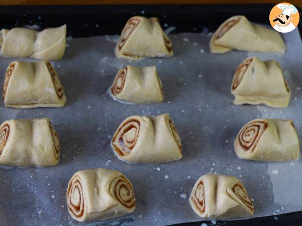 Franzbrötchen enkelt hemlagat. - Beredning steg 8