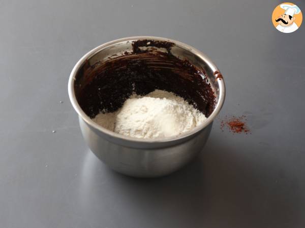Choklad- och hallonbrownie, ren njutning! - Beredning steg 2