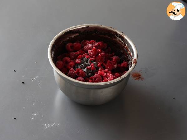 Choklad- och hallonbrownie, ren njutning! - Beredning steg 3