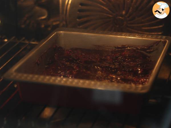 Choklad- och hallonbrownie, ren njutning! - Beredning steg 5
