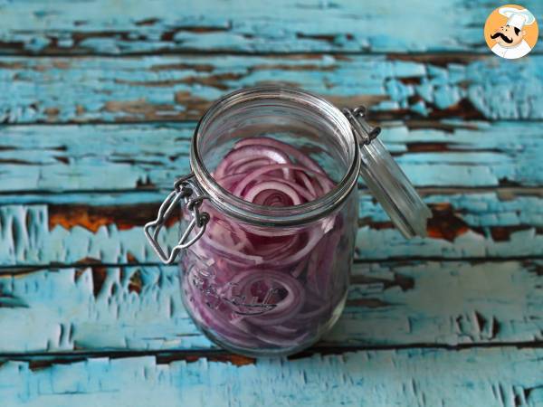 Rödlökspickles, perfekt för att förhöja dina rätter! - Beredning steg 3