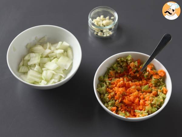 Vegetariska lasagner (du kommer inte att tro det!) - Beredning steg 1