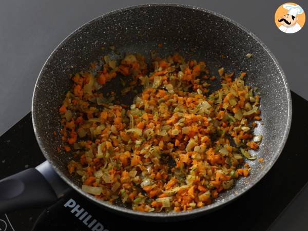 Vegetariska lasagner (du kommer inte att tro det!) - Beredning steg 2