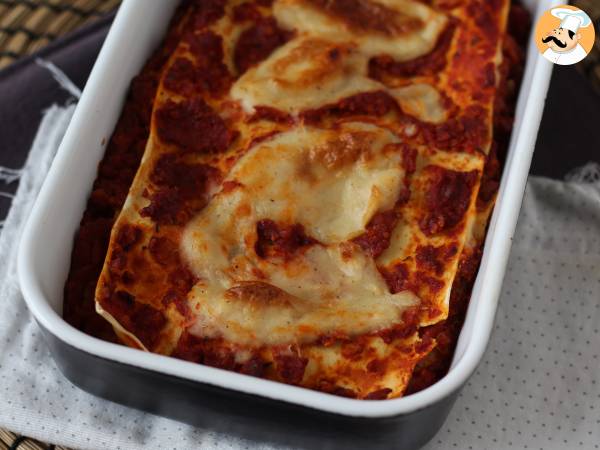 Vegetariska lasagner (du kommer inte att tro det!) - Beredning steg 7