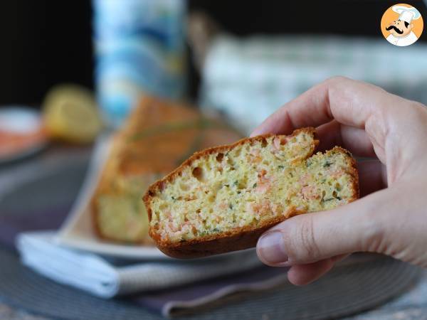 Tårta med rökt lax, citron och gräslök - Beredning steg 7