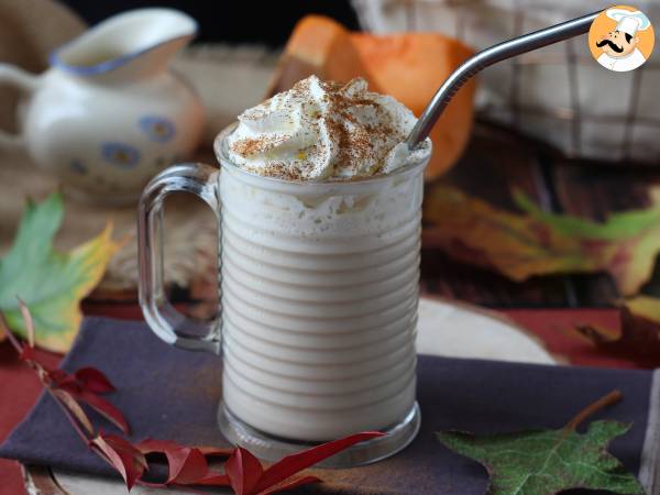 Pumpa kryddad latte med hemlagad pumpasirap! - Beredning steg 3